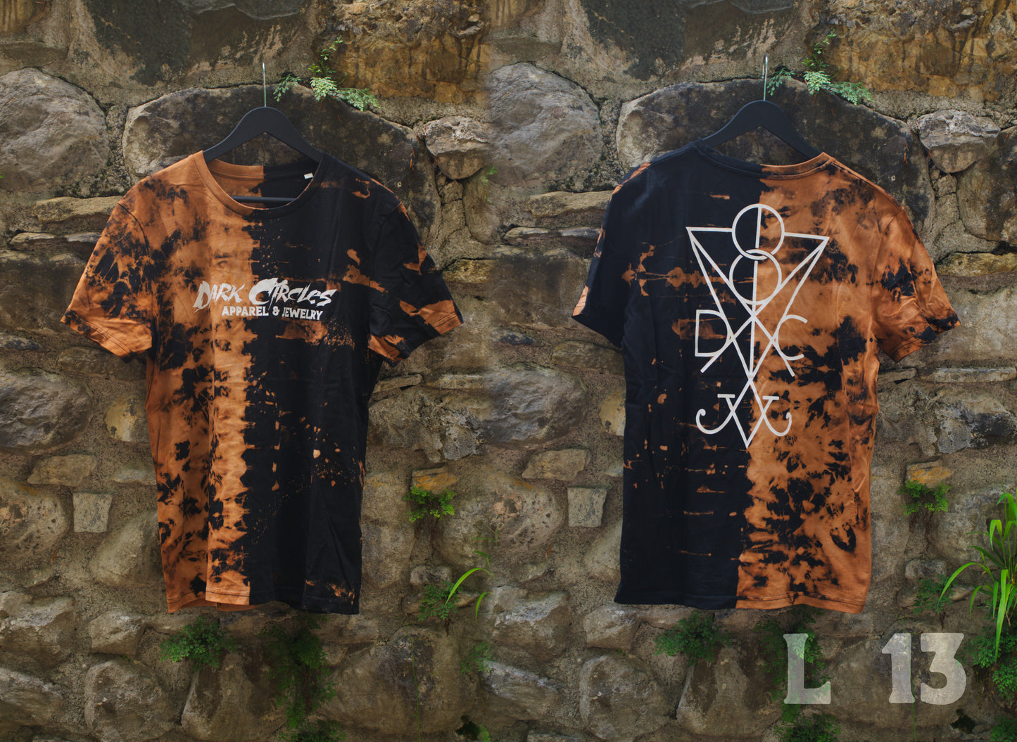 Custom Bleached 1of1 Dark Circles Shirt TShirt L - 13