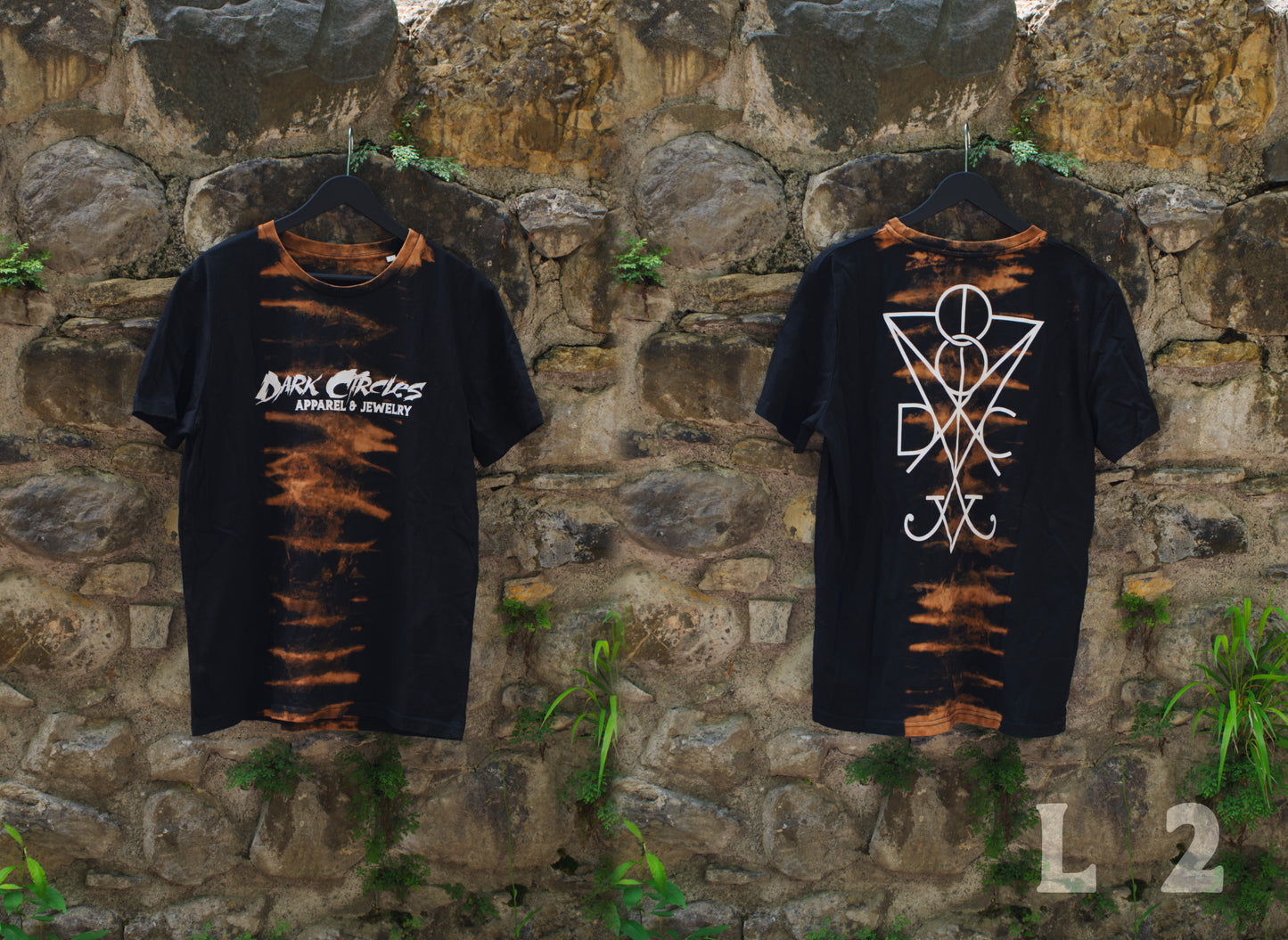 Custom Bleached 1of1 Dark Circles Shirt TShirt L - 2