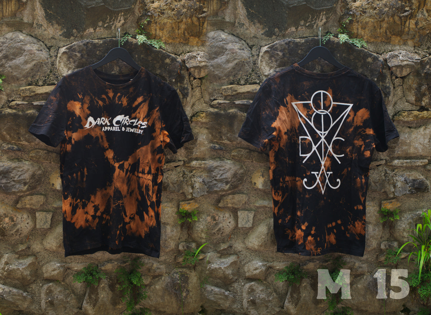 Custom Bleached 1of1 Dark Circles Shirt TShirt M - 15