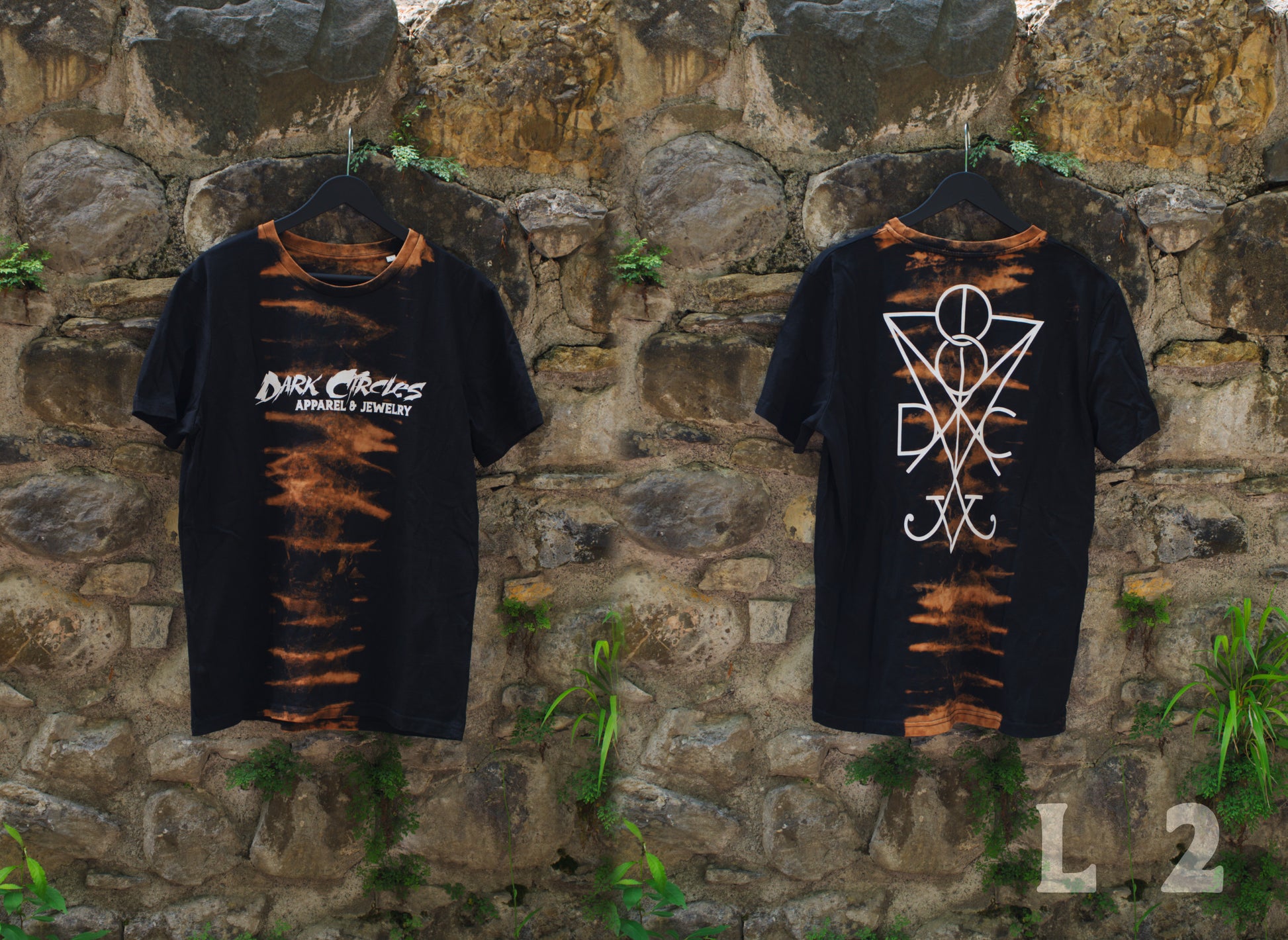 Custom Bleached 1of1 Dark Circles Shirt TShirt L - 2