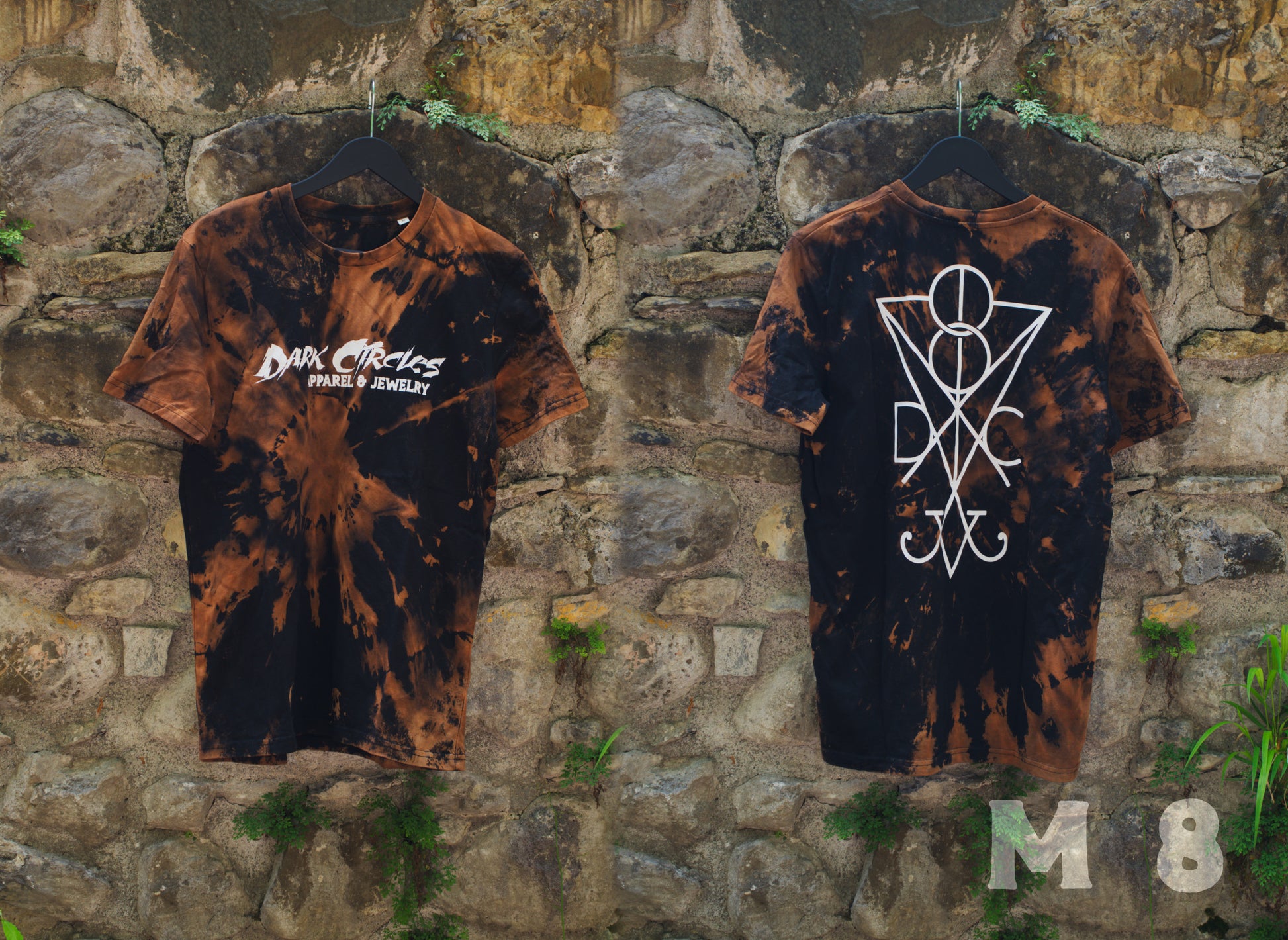 Custom Bleached 1of1 Dark Circles Shirt TShirt M - 8