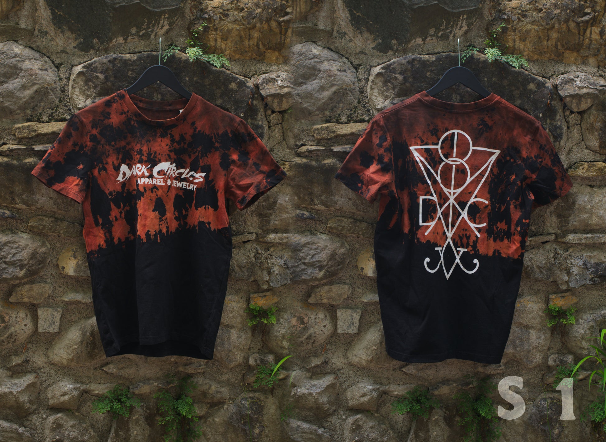 Custom Bleached 1of1 Dark Circles Shirt TShirt S - 1